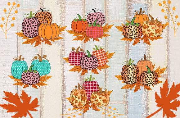 20 Pumpkin Design Bundle