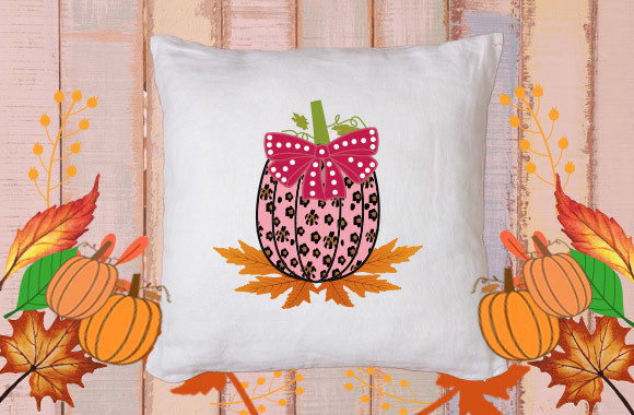 Cute Pumpkin with Bow 8: Graphics & Crafts
