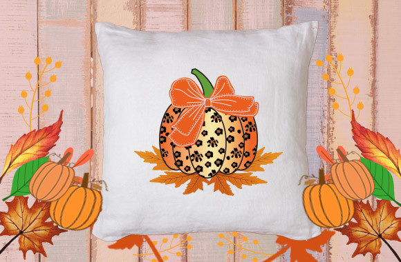 Cute Pumpkin with Bow 9: Graphics and Crafts