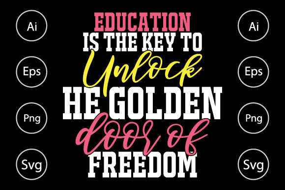 Education Is the Key to Unlock: Graphics for Crafts & Branding
