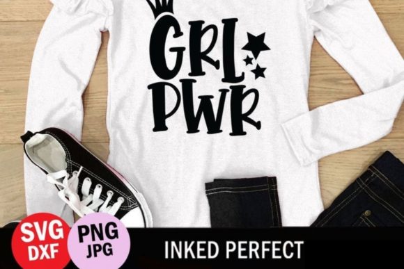 Girl Power Graphics for Crafts & Digital Products