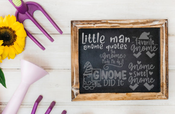 Little Man Gnome Quotes: Graphics for Crafts