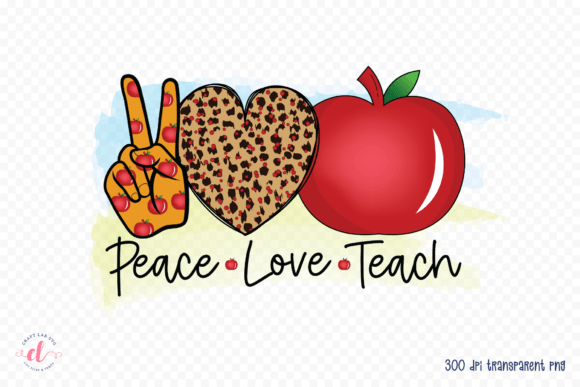 Peace Love Teach Teacher Design Review