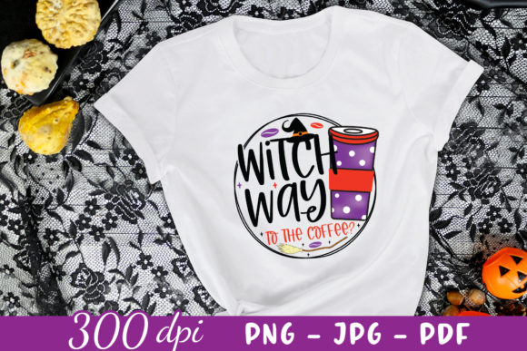Witch Way to the Coffee: Graphics & Crafts